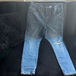 NWT J.Crew 10” high rise skinny jeans with all-day stretch, size 30